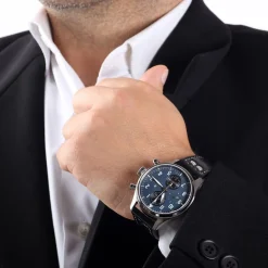 Steinhart Watches Chronografen^Nav.B-Chrono 42 Klassiek A-Type Blauw