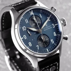 Steinhart Watches Chronografen^Nav.B-Chrono 42 Klassiek A-Type Blauw