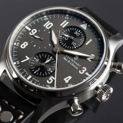 Steinhart Watches Chronografen^Nav.B-Chrono 42 Klassiek A-Type Zwart