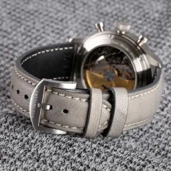 Steinhart Watches Chronografen^Nav.B-Chrono 42 Skelet Oranje