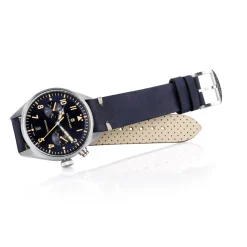 Steinhart Watches Beperkte Editie^Nav.B - Monopusher 42 Blauw