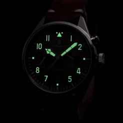 Steinhart Watches Beperkte Editie^Nav.B - Monopusher 42 Grijs
