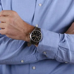 Steinhart Watches Chronografen^Nav.B - Monopusher 42 Zwart