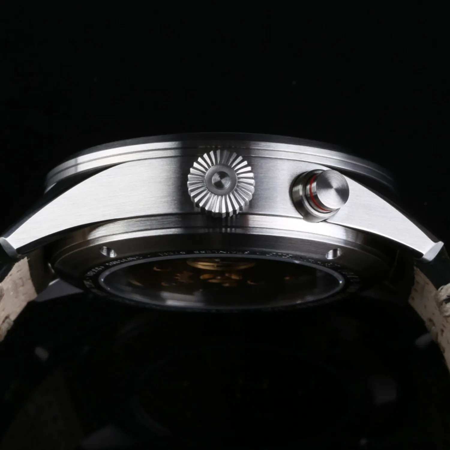 Steinhart Watches Chronografen^Nav.B - Monopusher 42 Zwart