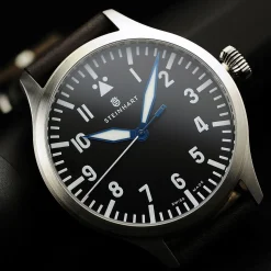 Steinhart Watches Pilotenhorloges^Nav B-Uhr 44 Automatische A-Muster