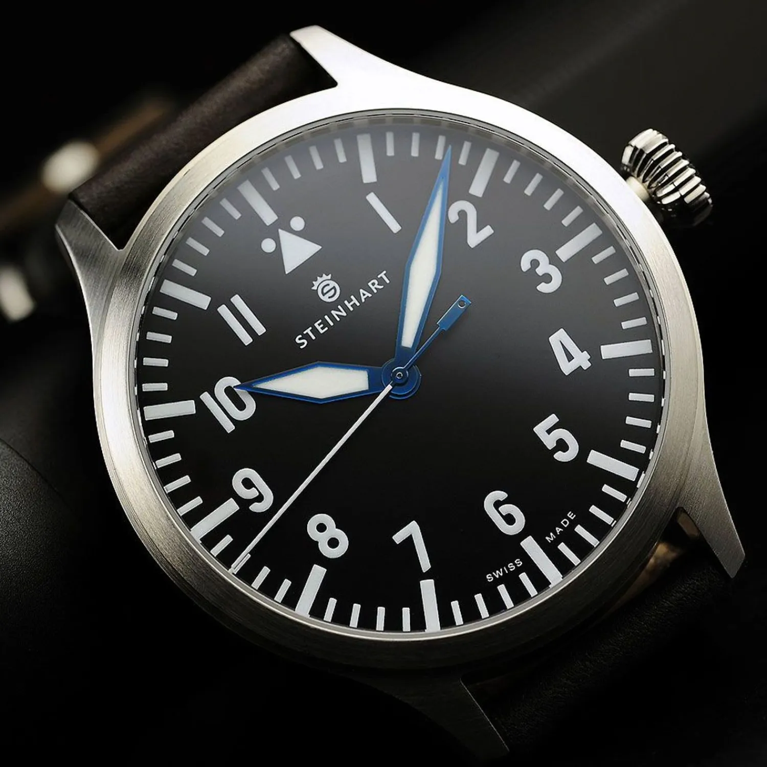 Steinhart Watches Pilotenhorloges^Nav B-Uhr 44 Automatische A-Muster