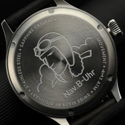 Steinhart Watches Pilotenhorloges^Nav B-Uhr 44 Automatische A-Muster