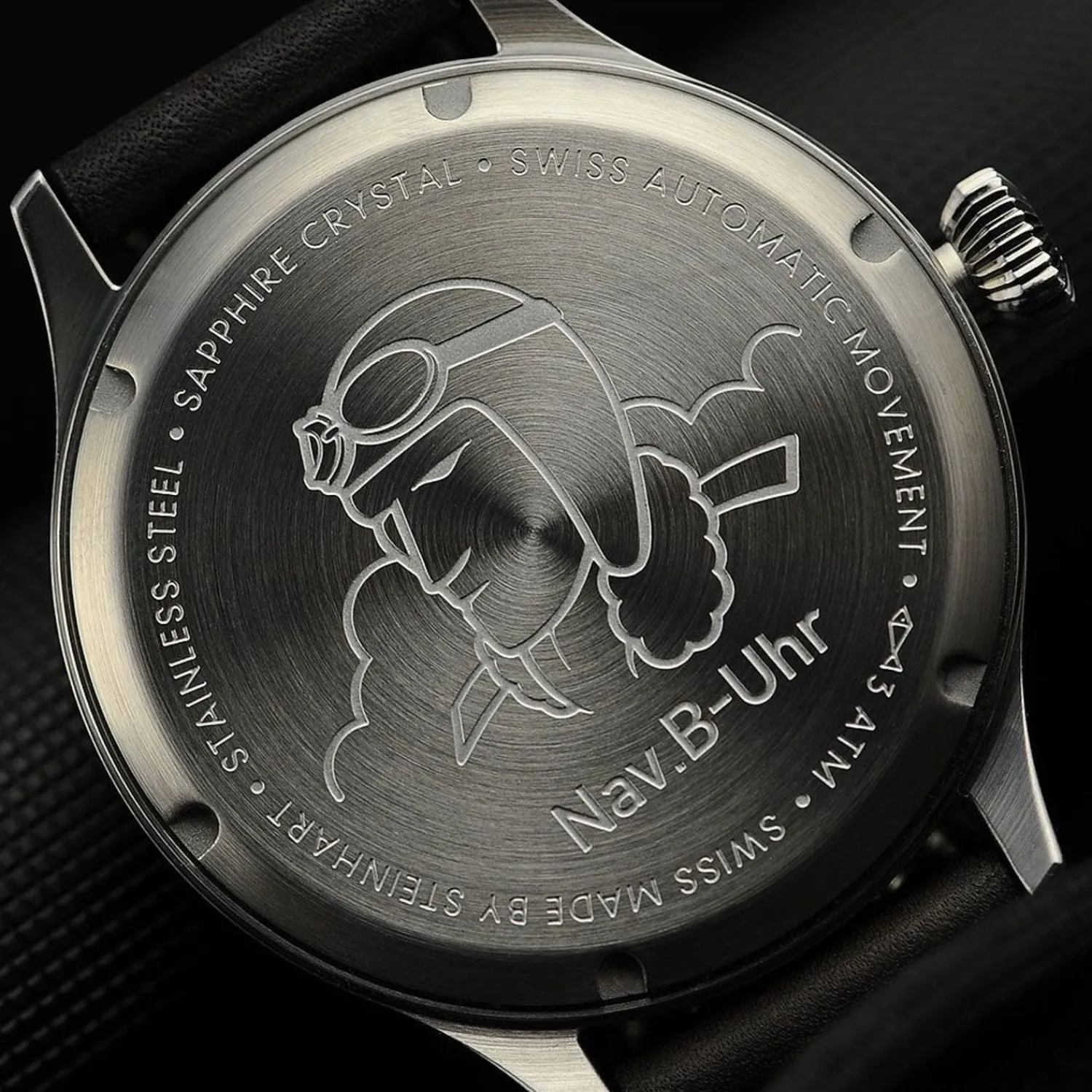 Steinhart Watches Pilotenhorloges^Nav B-Uhr 44 Automatische A-Muster