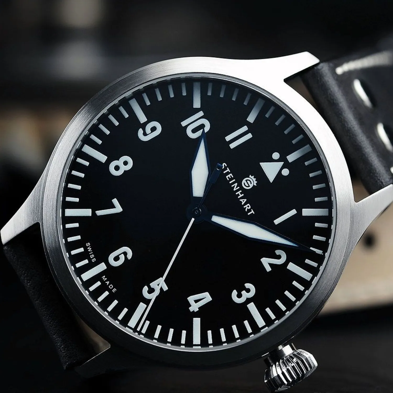Steinhart Watches Pilotenhorloges^Nav B-Uhr 44 Automatische A-Muster