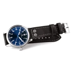 Steinhart Watches Pilotenhorloges^Nav B-Uhr 44 Datum Blauw