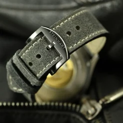 Steinhart Watches Pilotenhorloges^Nav B-Uhr 44 Datum Vintage Grijs