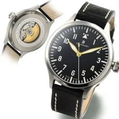 Steinhart Watches Pilotenhorloges^Nav B-Uhr 47 Premium Automatik