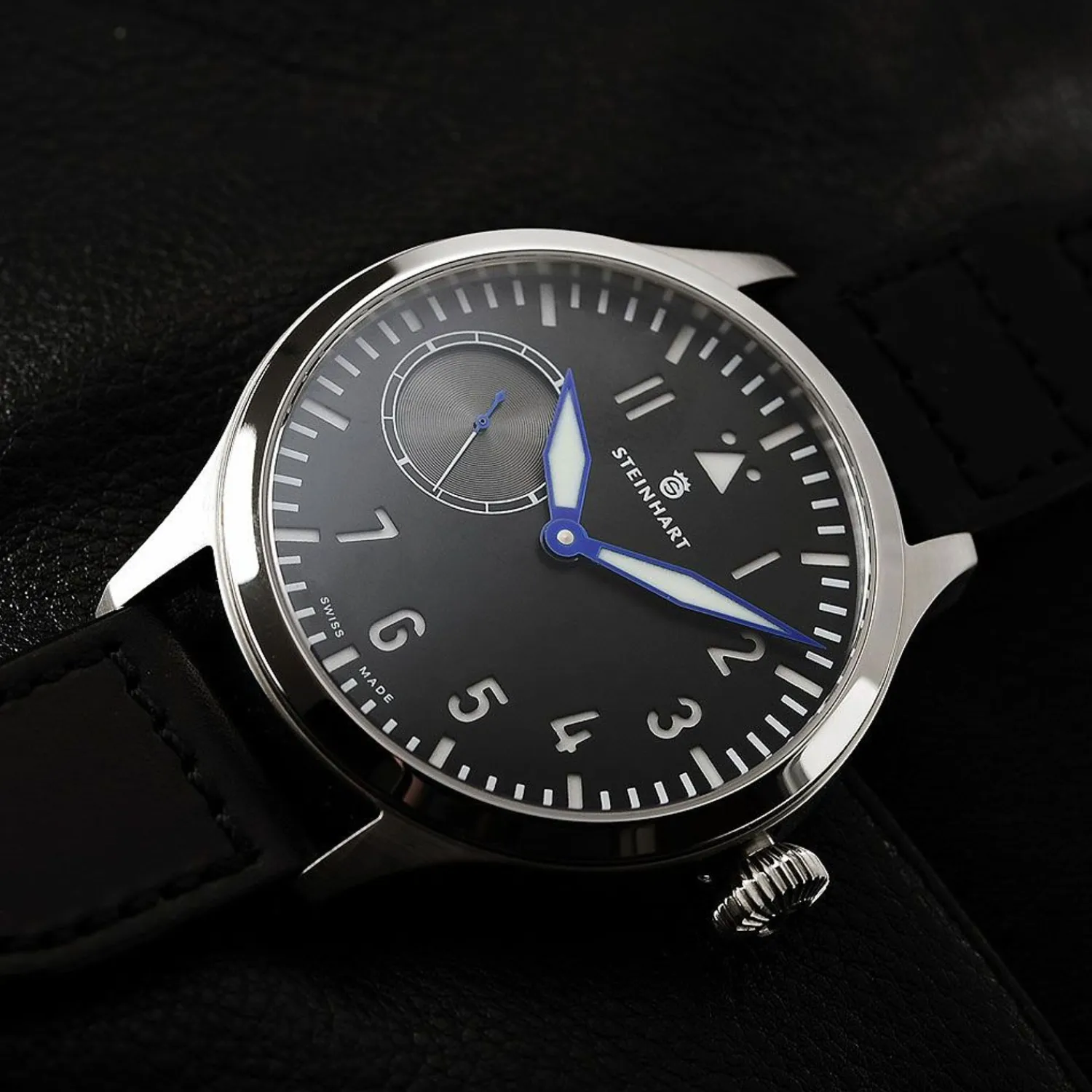 Steinhart Watches Pilotenhorloges^Nav B-Uhr 44 St1 Premium Goud