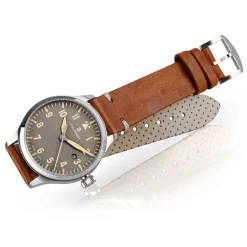 Steinhart Watches Pilotenhorloges^Nav B-Uhr 42 Vintage Beige A-Muster