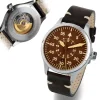 Steinhart Watches Pilotenhorloges^Nav B-Uhr 42 Vintage Bruine B-Muster
