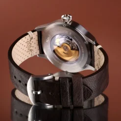 Steinhart Watches Pilotenhorloges^Nav B-Uhr 42 Vintage Bruine B-Muster