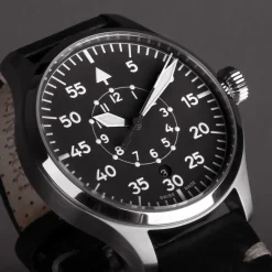 Steinhart Watches Pilotenhorloges^Nav B-Uhr 42 Zwart B-Muster