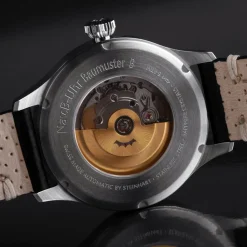 Steinhart Watches Pilotenhorloges^Nav B-Uhr 42 Zwart B-Muster