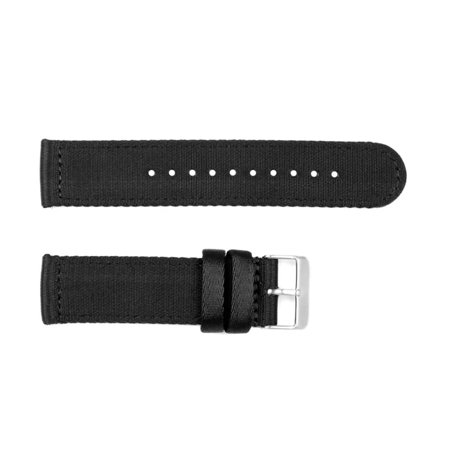 Steinhart Watches Bandjes 22 Mm^Navo-Band Zwart
