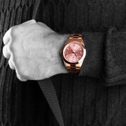 Steinhart Watches Duikhorloges 39 Mm^Oceaan 39 Avontuur Roze Goud