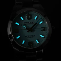 Steinhart Watches Duikhorloges 39 Mm^Oceaan 39 Metropole Blauw