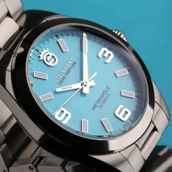 Steinhart Watches Duikhorloges 39 Mm^Oceaan 39 Metropole Blauw