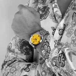Steinhart Watches Duikhorloges 39 Mm^Oceaan 39 Metropole Geel