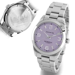 Steinhart Watches Duikhorloges 39 Mm^Oceaan 39 Metropole Lila