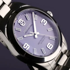 Steinhart Watches Duikhorloges 39 Mm^Oceaan 39 Metropole Lila