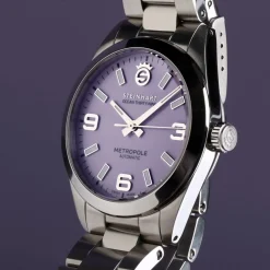 Steinhart Watches Duikhorloges 39 Mm^Oceaan 39 Metropole Lila