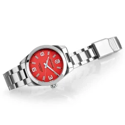 Steinhart Watches Duikhorloges 39 Mm^Oceaan 39 Metropole Rood