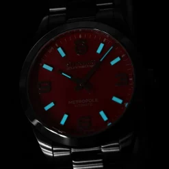 Steinhart Watches Duikhorloges 39 Mm^Oceaan 39 Metropole Rood