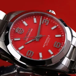 Steinhart Watches Duikhorloges 39 Mm^Oceaan 39 Metropole Rood