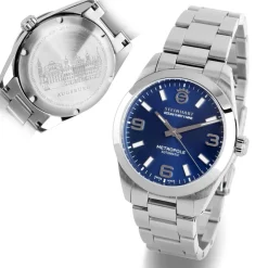Steinhart Watches Duikhorloges 39 Mm^Oceaan 39 Metropole Sunray Blue