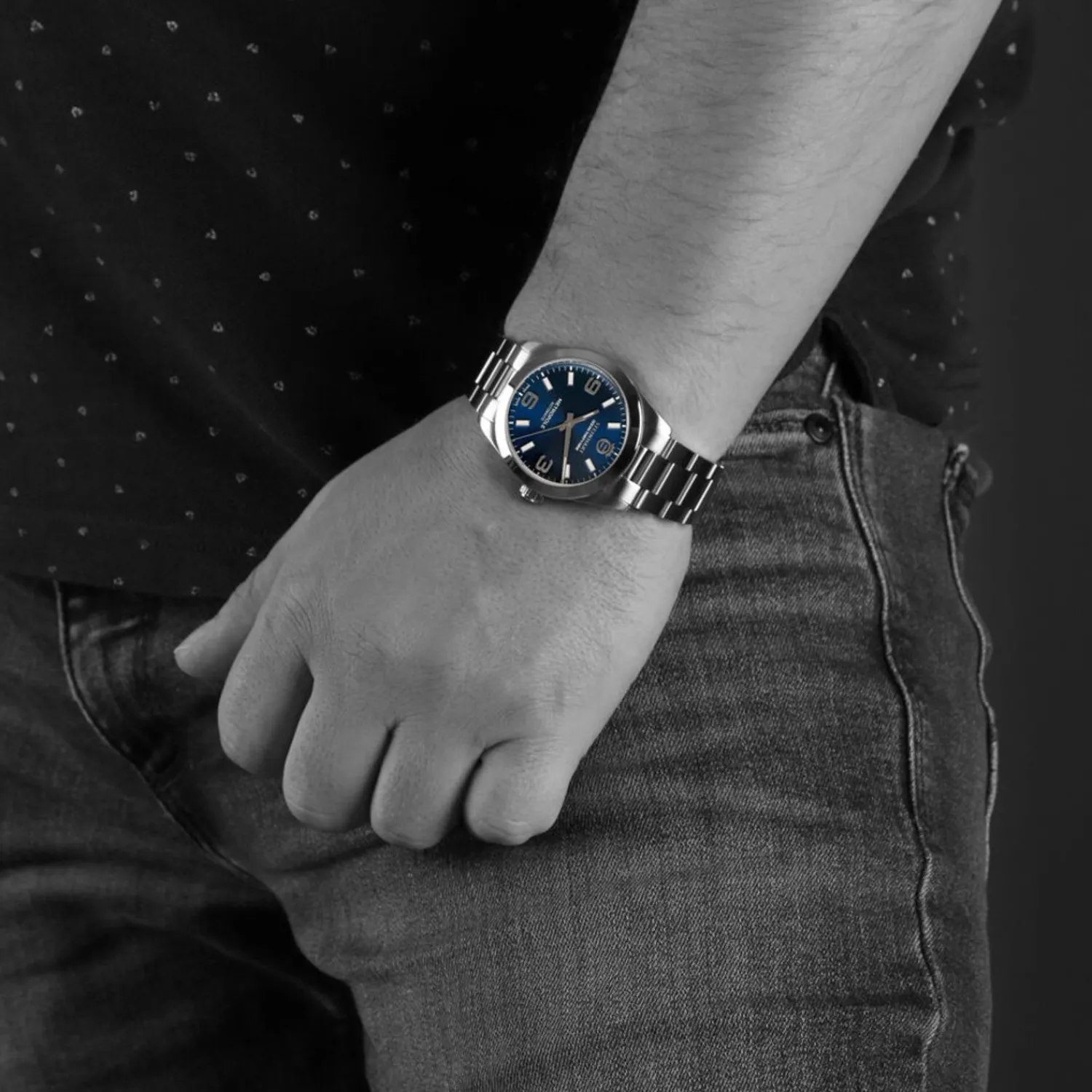 Steinhart Watches Duikhorloges 39 Mm^Oceaan 39 Metropole Sunray Blue