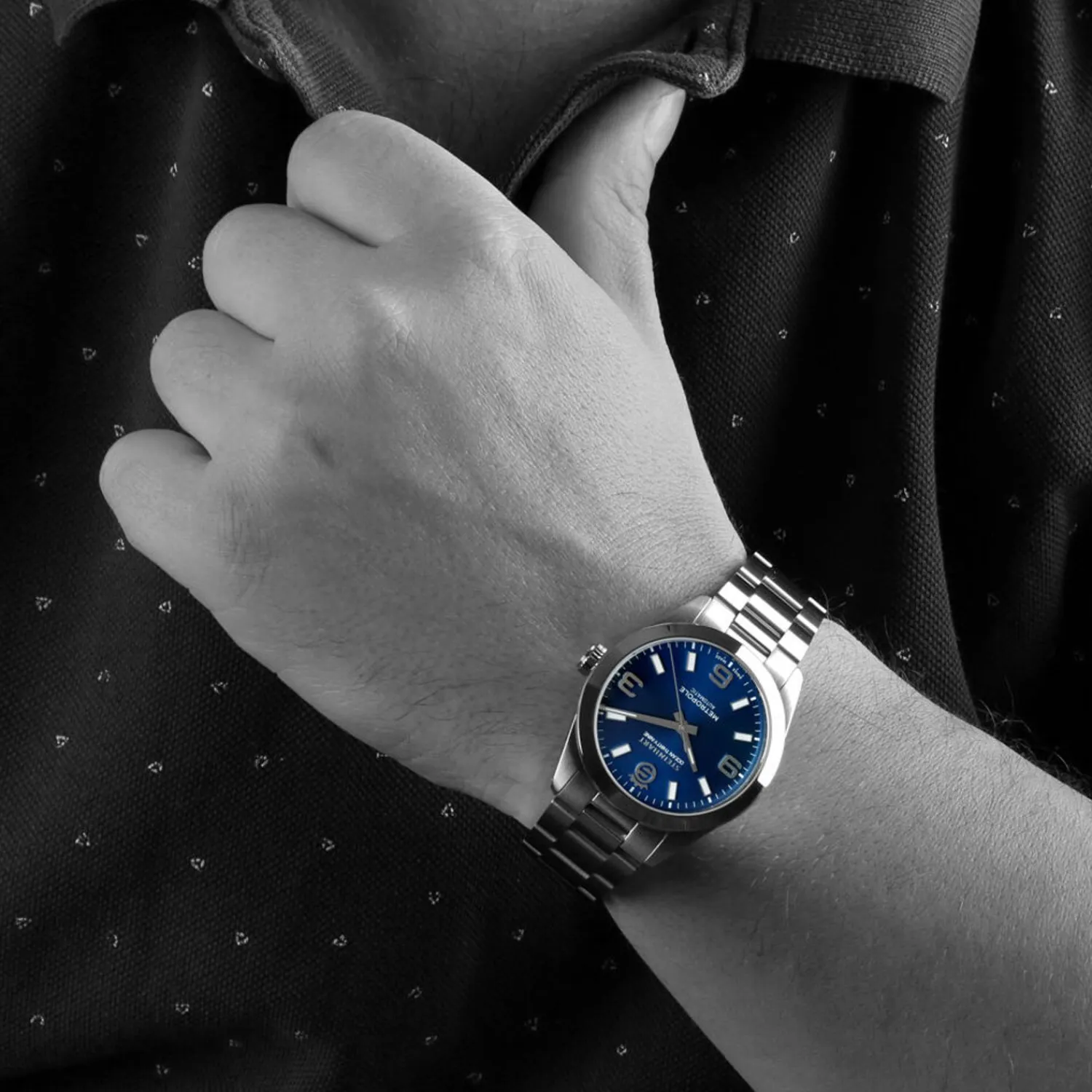 Steinhart Watches Duikhorloges 39 Mm^Oceaan 39 Metropole Sunray Blue