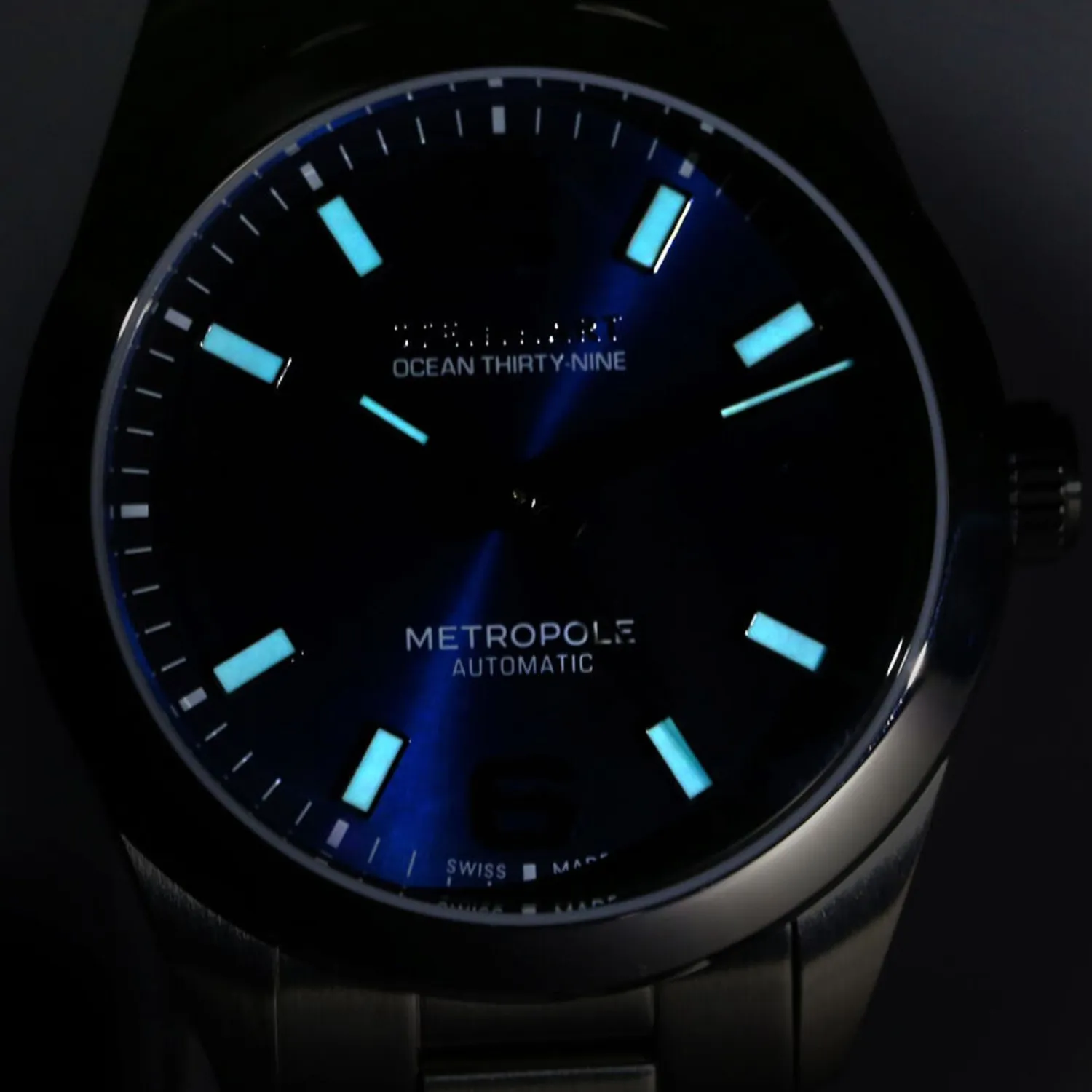 Steinhart Watches Duikhorloges 39 Mm^Oceaan 39 Metropole Sunray Blue