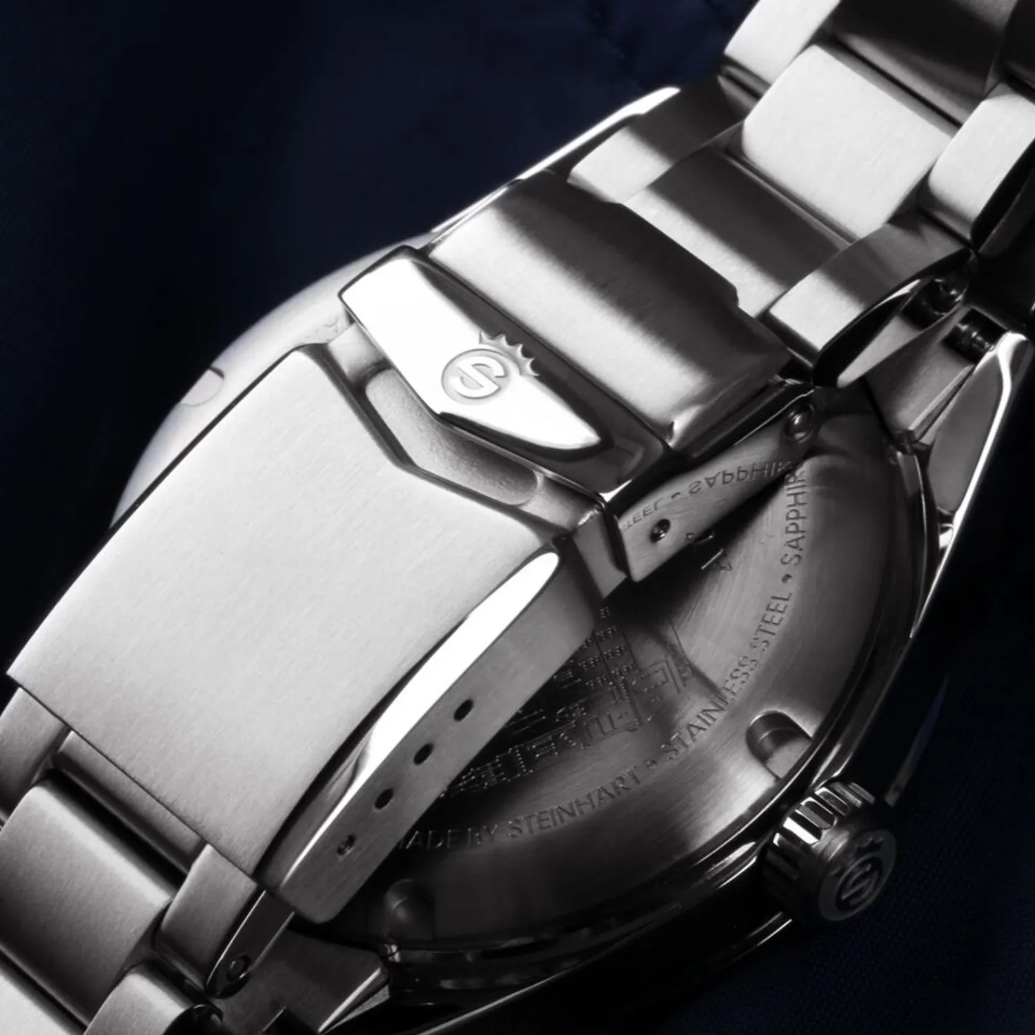Steinhart Watches Duikhorloges 39 Mm^Oceaan 39 Metropole Sunray Blue