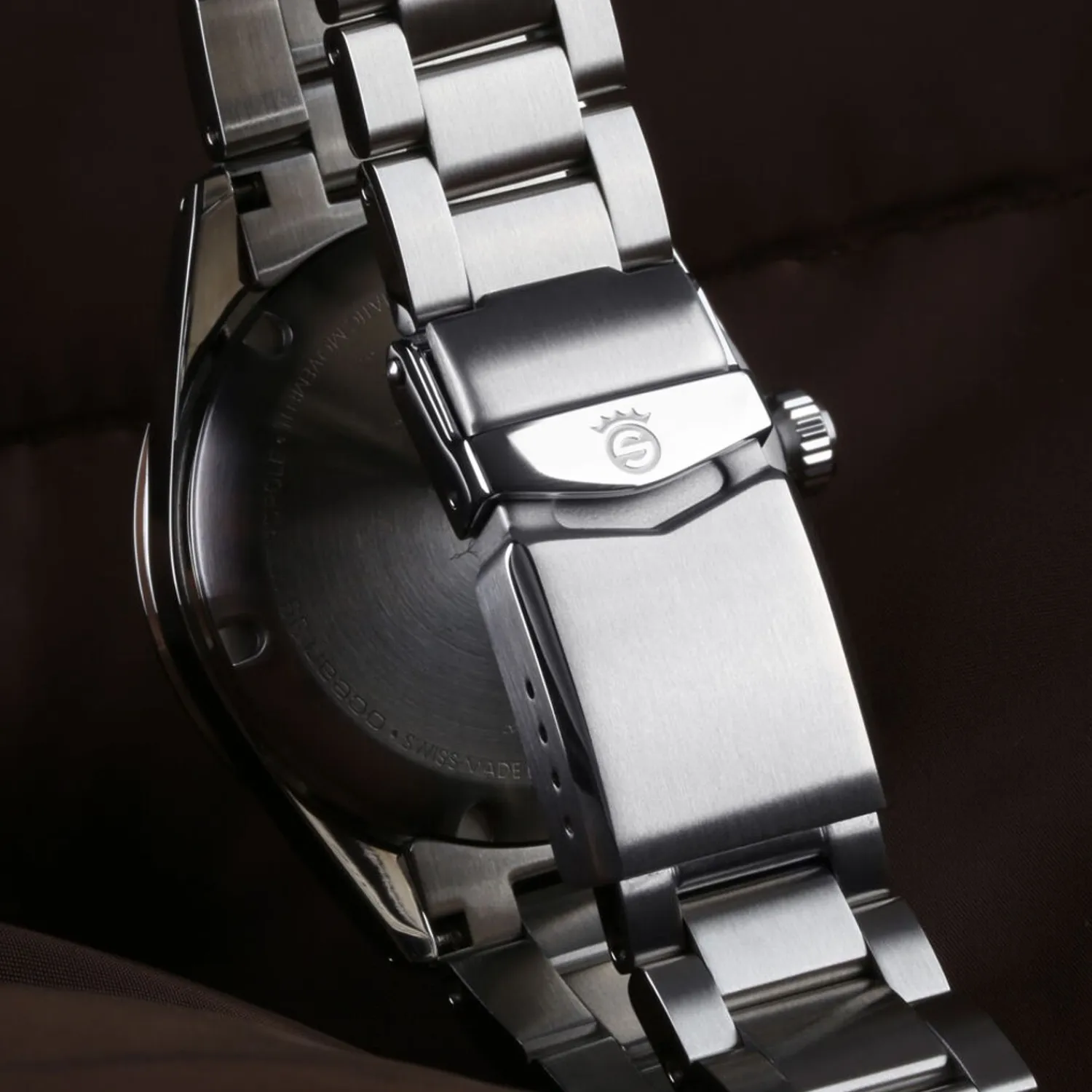 Steinhart Watches Duikhorloges 39 Mm^Oceaan 39 Metropole Sunray Chocolade