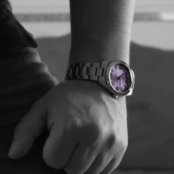 Steinhart Watches Duikhorloges 39 Mm^Oceaan 39 Metropole Sunray Paars