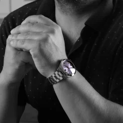 Steinhart Watches Duikhorloges 39 Mm^Oceaan 39 Metropole Sunray Paars