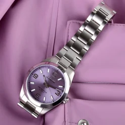 Steinhart Watches Duikhorloges 39 Mm^Oceaan 39 Metropole Sunray Paars
