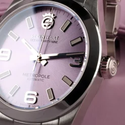 Steinhart Watches Duikhorloges 39 Mm^Oceaan 39 Metropole Sunray Paars