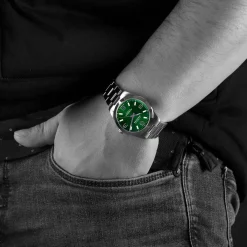 Steinhart Watches Duikhorloges 39 Mm^Oceaan 39 Metropole Zonnestraalgroen