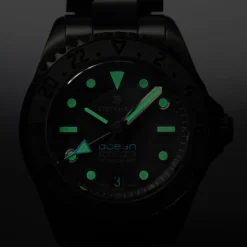 Steinhart Watches Duikhorloges 39 Mm^Oceaan 39 Titanium Gmt Phantom Blue