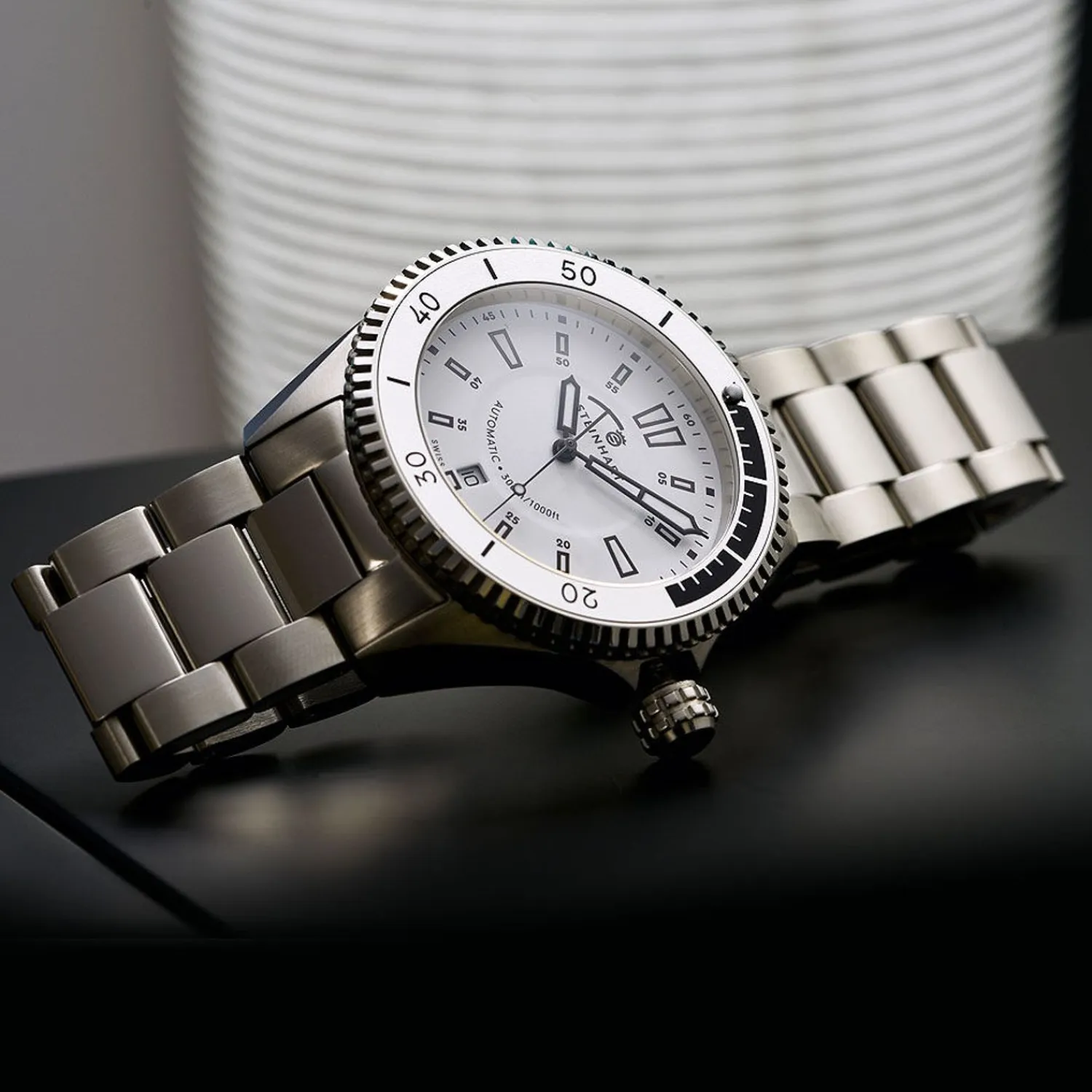 Steinhart Watches Duikhorloges 42 Mm^Oceaan 2 Wit