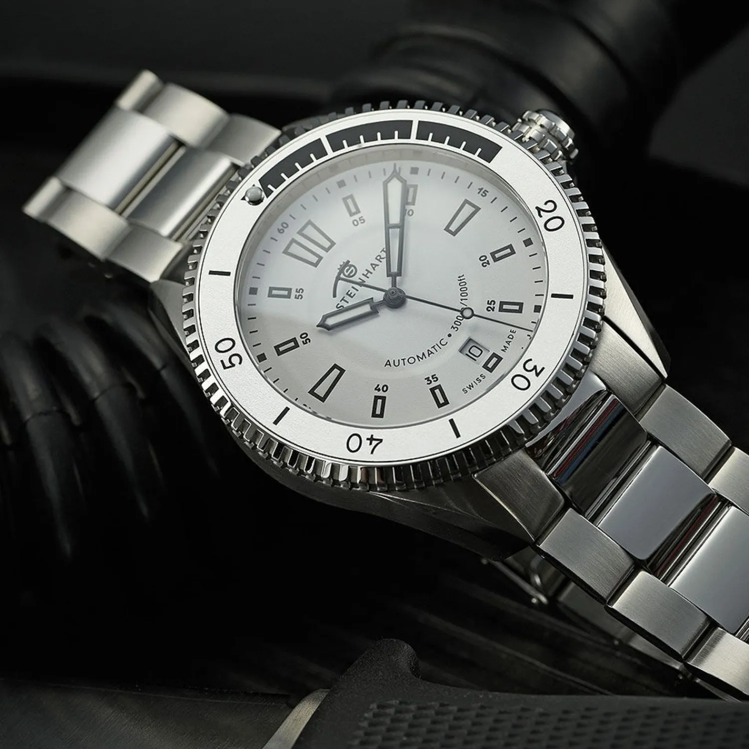 Steinhart Watches Duikhorloges 42 Mm^Oceaan 2 Wit