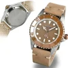 Steinhart Watches Dameshorloges^Ocean 39 Beige Keramiek Duikhorloge