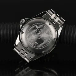 Steinhart Watches Duikhorloges 39 Mm^Ocean 39 Gmt.2 Blauw-Rood Keramiek Duikhorloge
