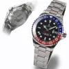 Steinhart Watches Duikhorloges 39 Mm^Ocean 39 Gmt Blauw-Rood Keramiek Duikhorloge